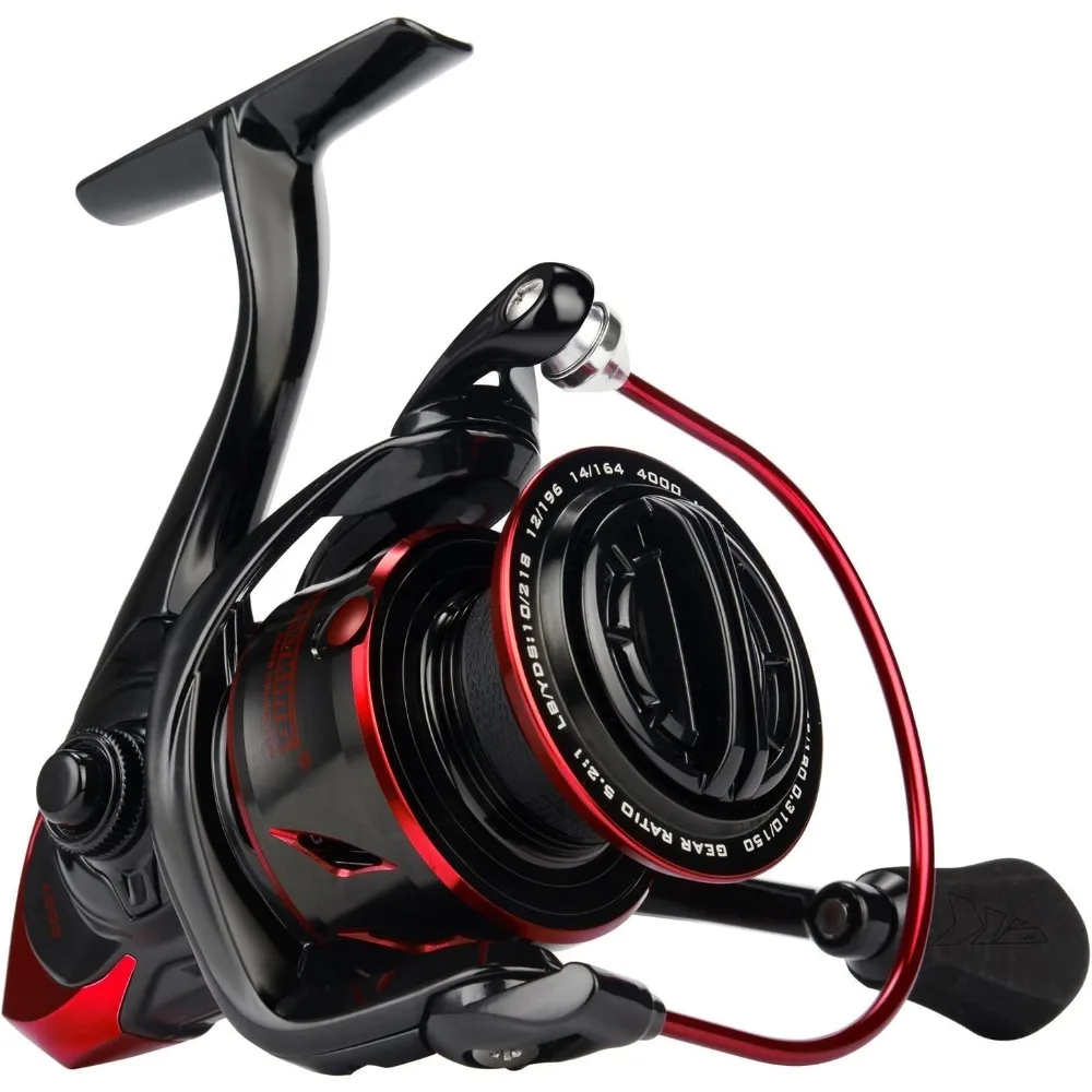 Sharky III Fishing Reel - New Spinning Reel - Carbon Fiber 39.5 LBs Max Drag