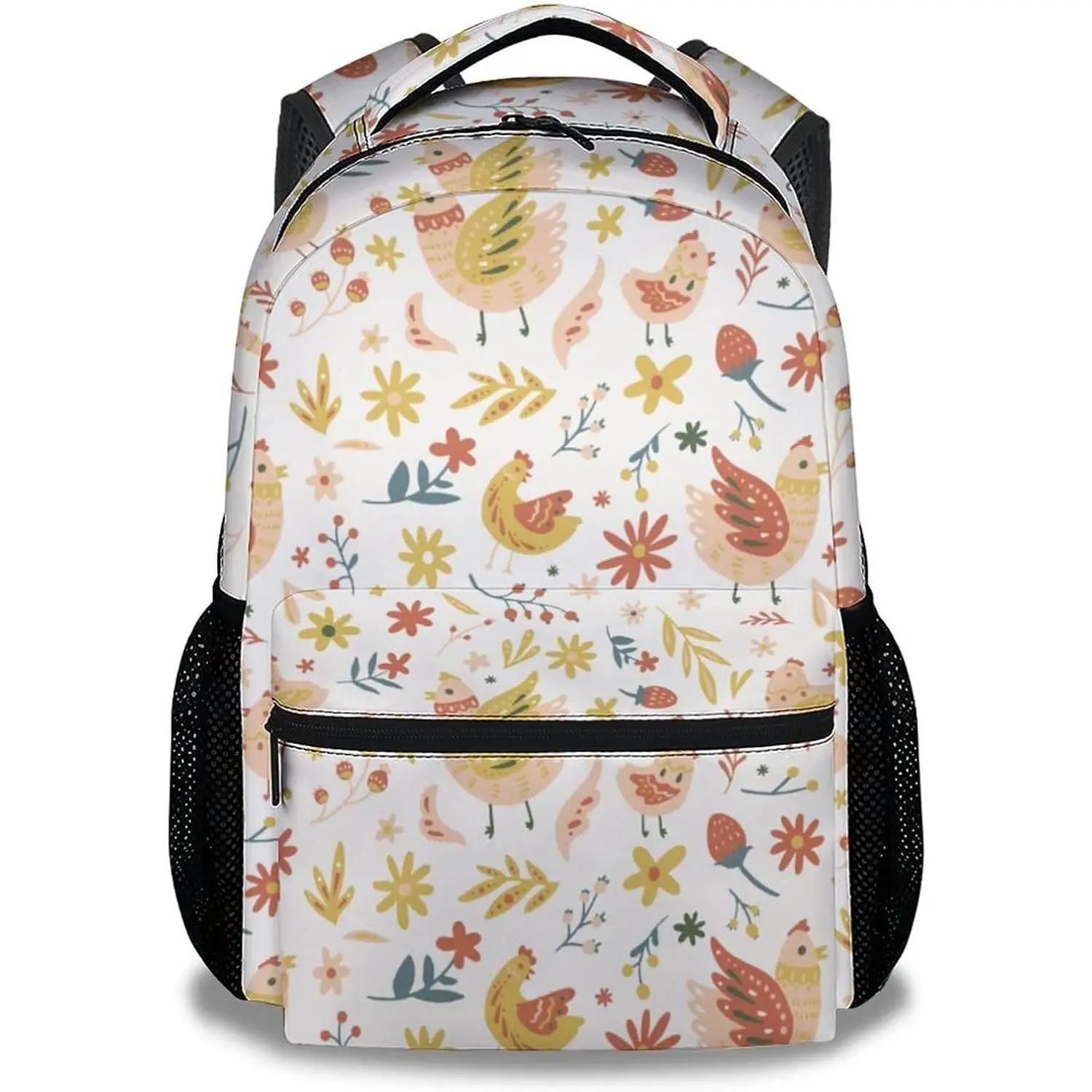 

6 Inch Animal Theme Bookbag with Adjustable Straps, Durable, Lightweight, Large Capacity, School Backpack for Kids Girls Boys