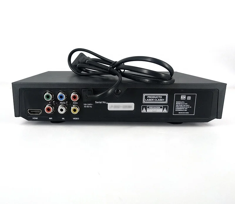 Pemutar Video Rumah Mini Definisi Tinggi Pemutar Blu Ray & DVD CD Baru dengan Fitur Audio untuk Rekaman VCD