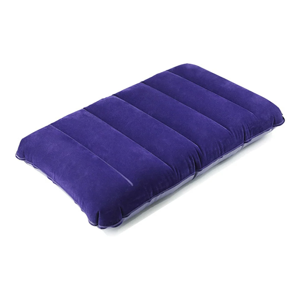 Almohadas inflables para el cuello, portátiles, ligeras, compactas, fáciles de llevar, para viajes al aire libre, Camping, viajes, almuerzo, alivio del dolor, 4 Uds.