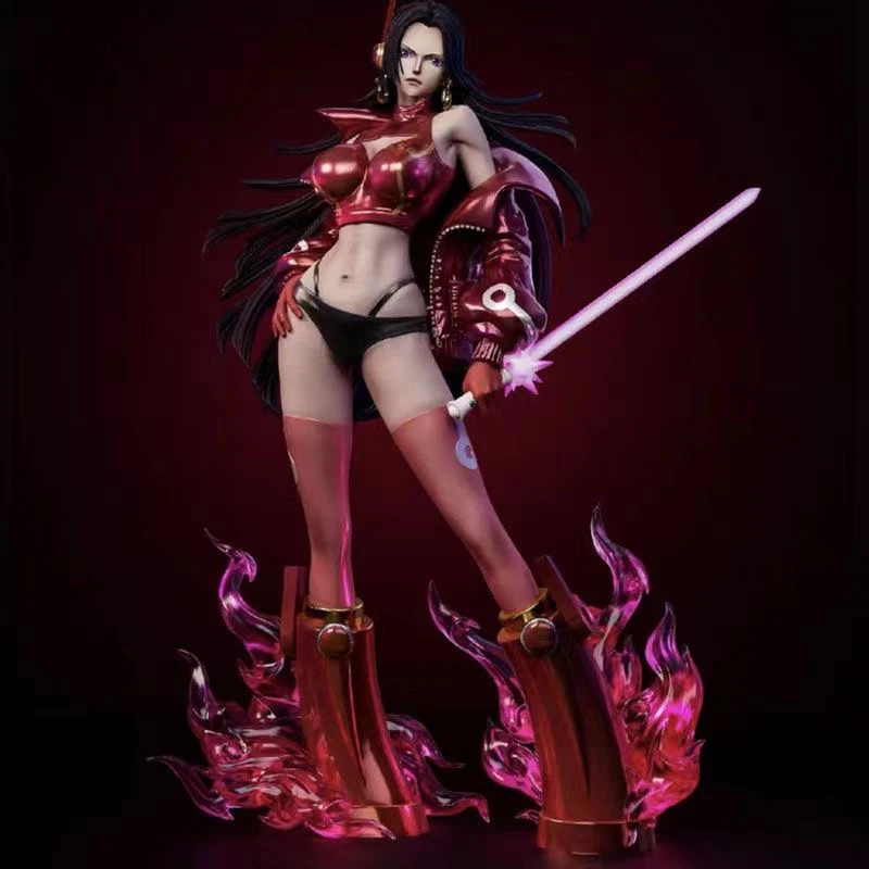 27cm One Piece Boa·Hancock Two Tone Fighting Gk Girl Ver Figure Pvc Anime Action Toy Game Collectible Model Doll Gifts