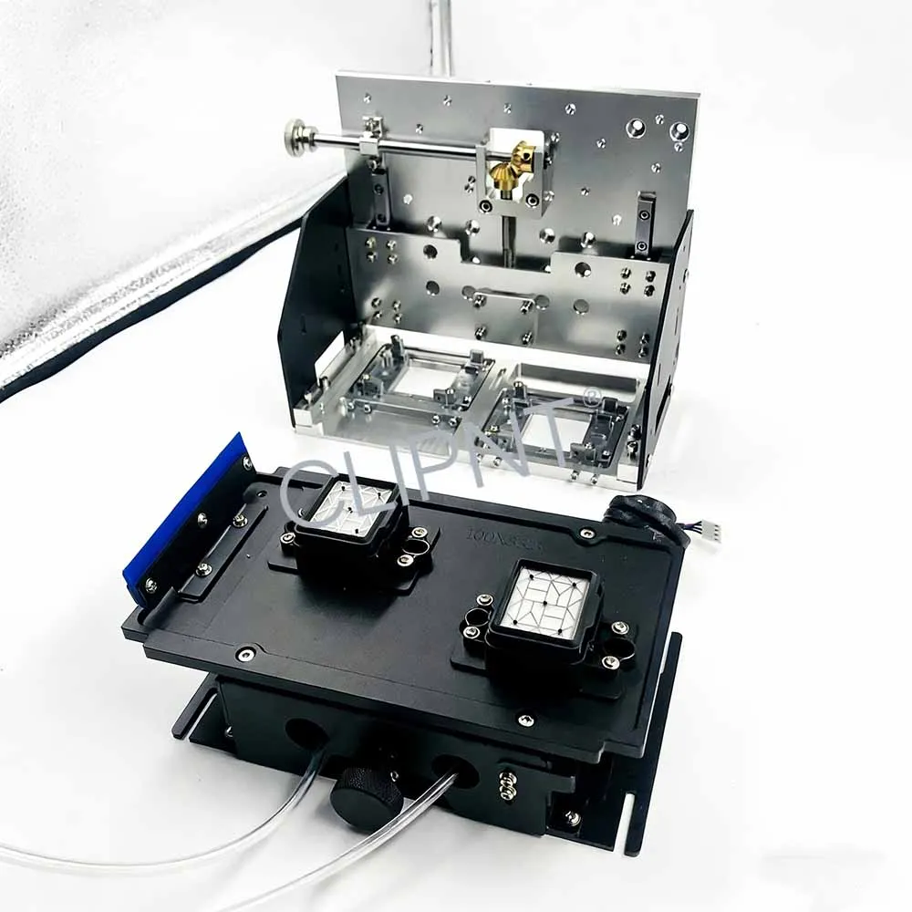 KYJET i3200 Double Head Liftable Capping Station + Carriage Assembly Kit | for UV/DTF/Solvent Printers  Ink Stack System