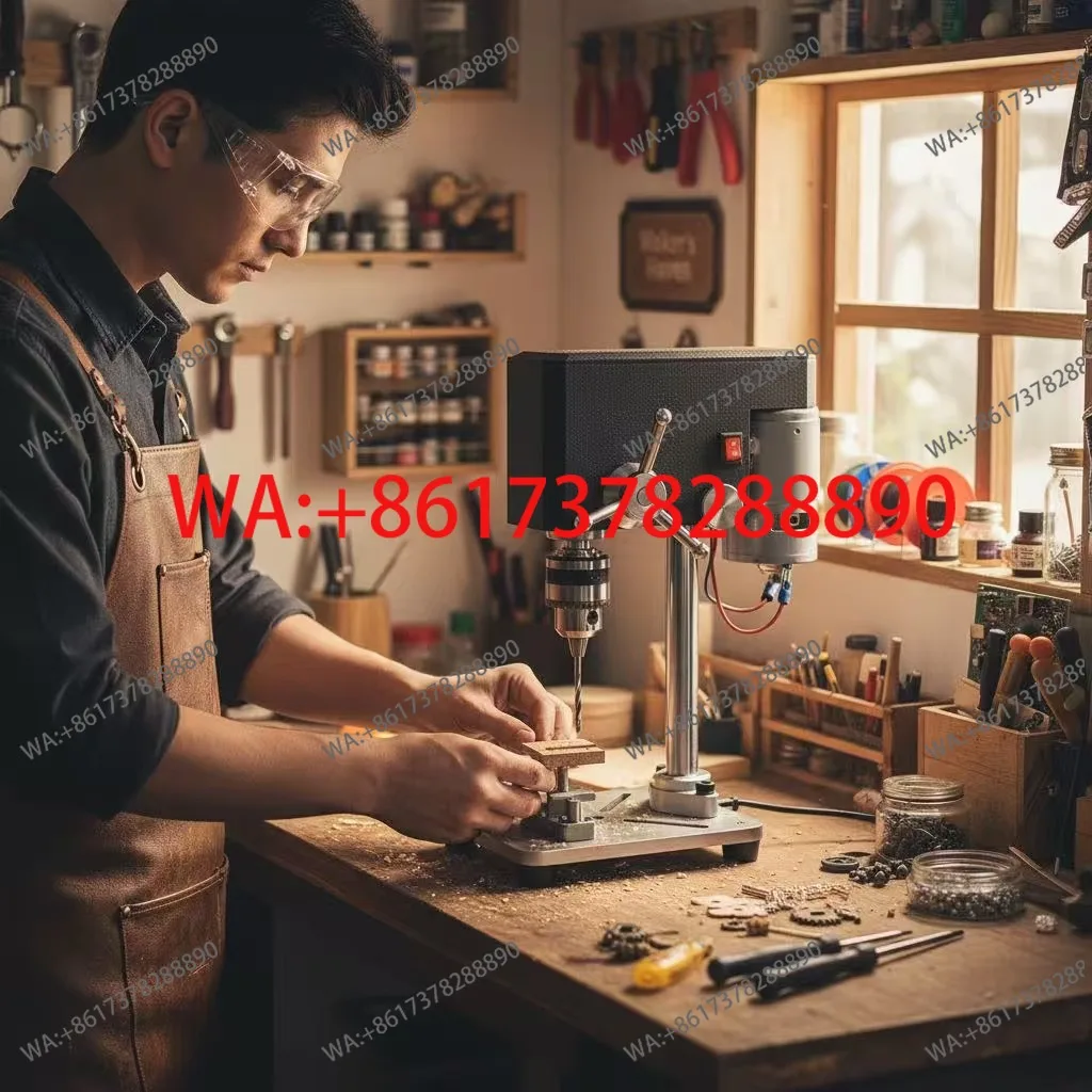 

Mini bench drill, miniature bench drill, small punching high-precision bench drill, grinding tool, electric drill