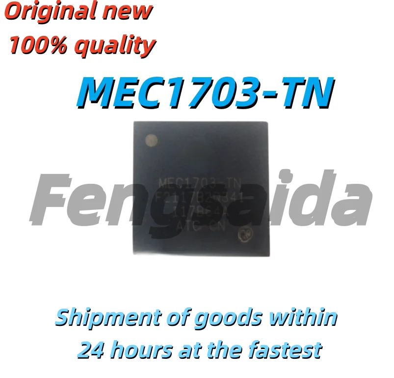 1PCS/100% new MEC1703-TN BGA Black plastic casing