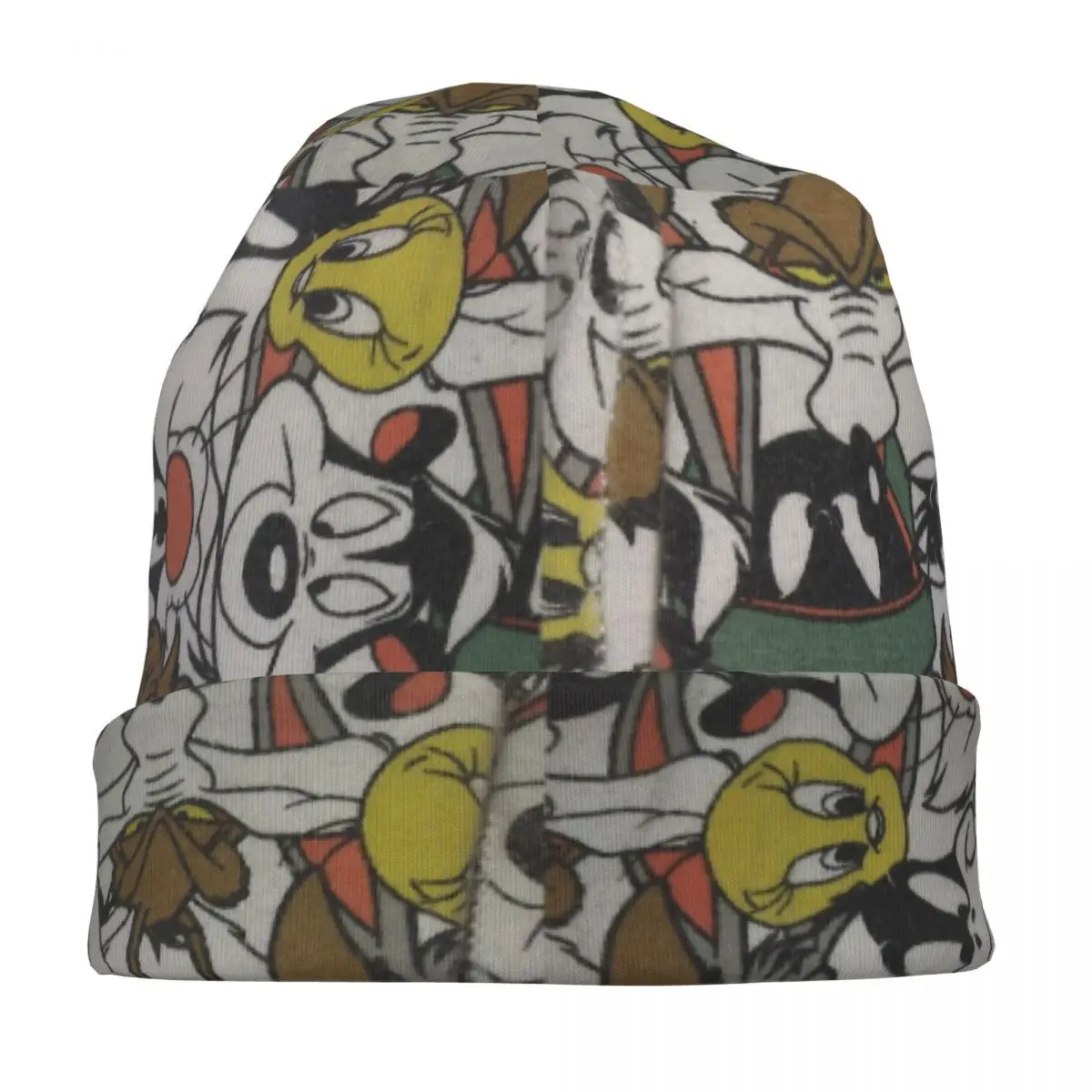 لوني فرقة تصميم Skullies Beanies القبعات الدافئة الخريف الشتاء في الهواء الطلق قبعة محبوك قبعات بونيه للرجال النساء الكبار