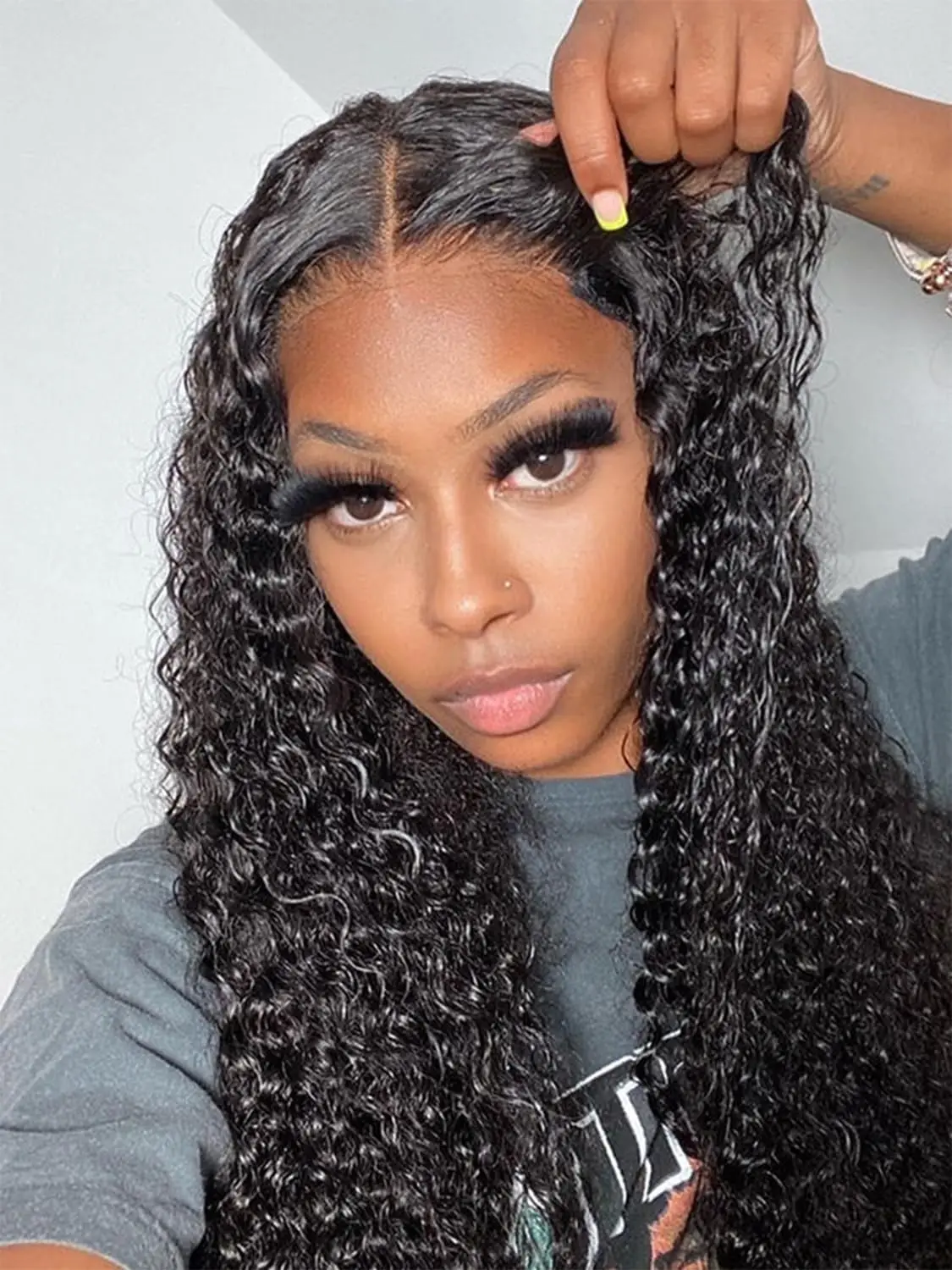 

13x4 Wigs Human Hair Water Wave Lace Front Wigs Human Hair Pre Plucked Wet And Wavy Lace Front Wigs Human Hair 200% Density