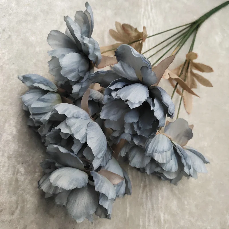 Flor de peonía Artificial de 9 - Baby Breath Dried reseña y precio