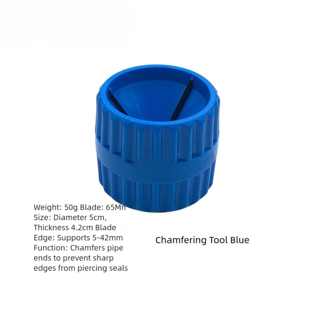Professional Tubing Deburring Reamer Tool for Burr Removal and Smooth Chamfering of Copper Pipes with Lightweight Design