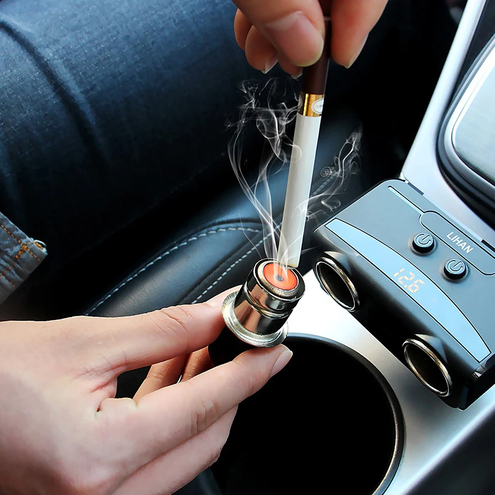 12V Car Portable Cigarette Lighter Auto Interior Accessories For Mazda Axela Demio Atenza CX5 CX3 CX7 CX30 CX60 CX80 2 3 323 MX3 view 4