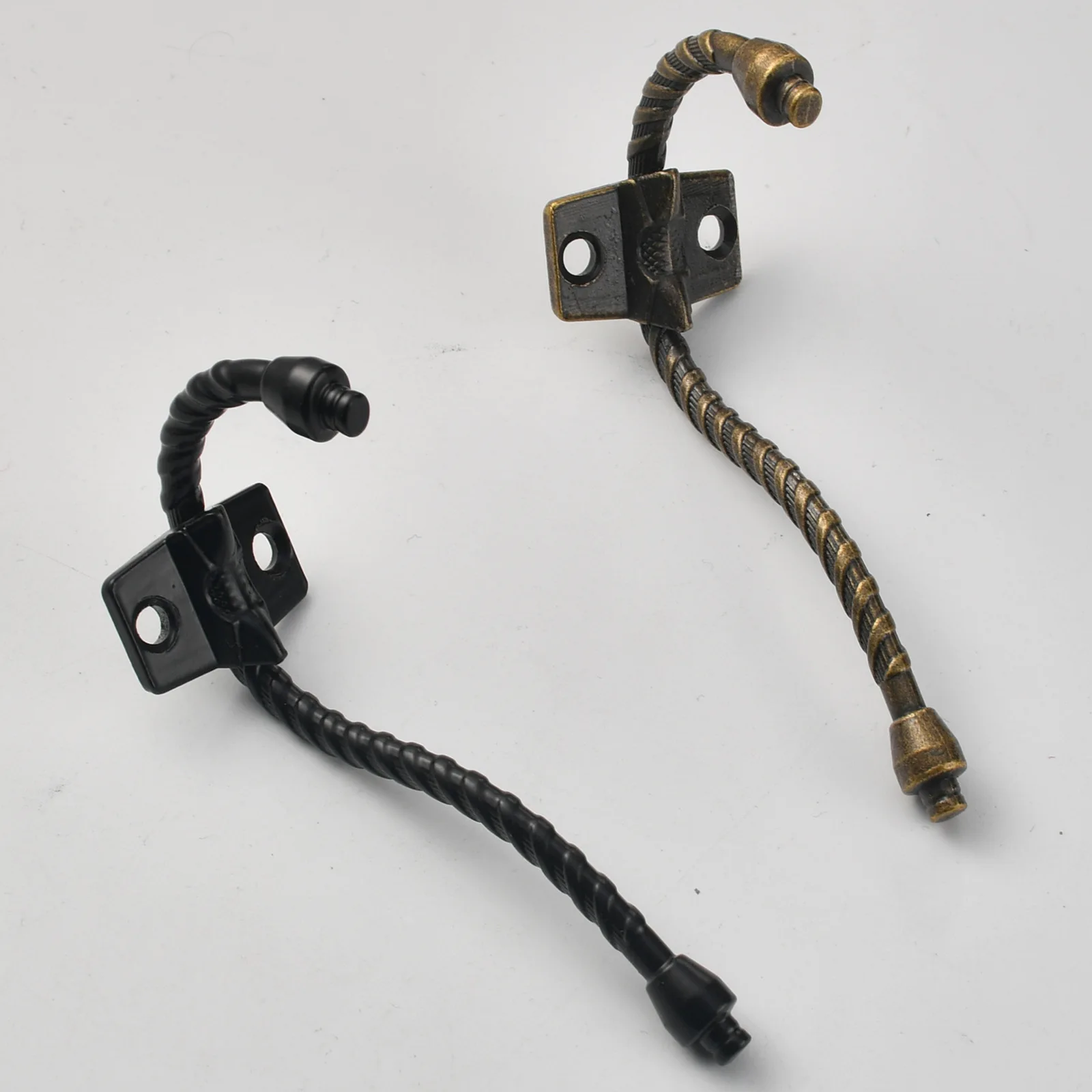 Cross-border coat hook zinc alloy entrance bathroom kitchen single retro simple wall double