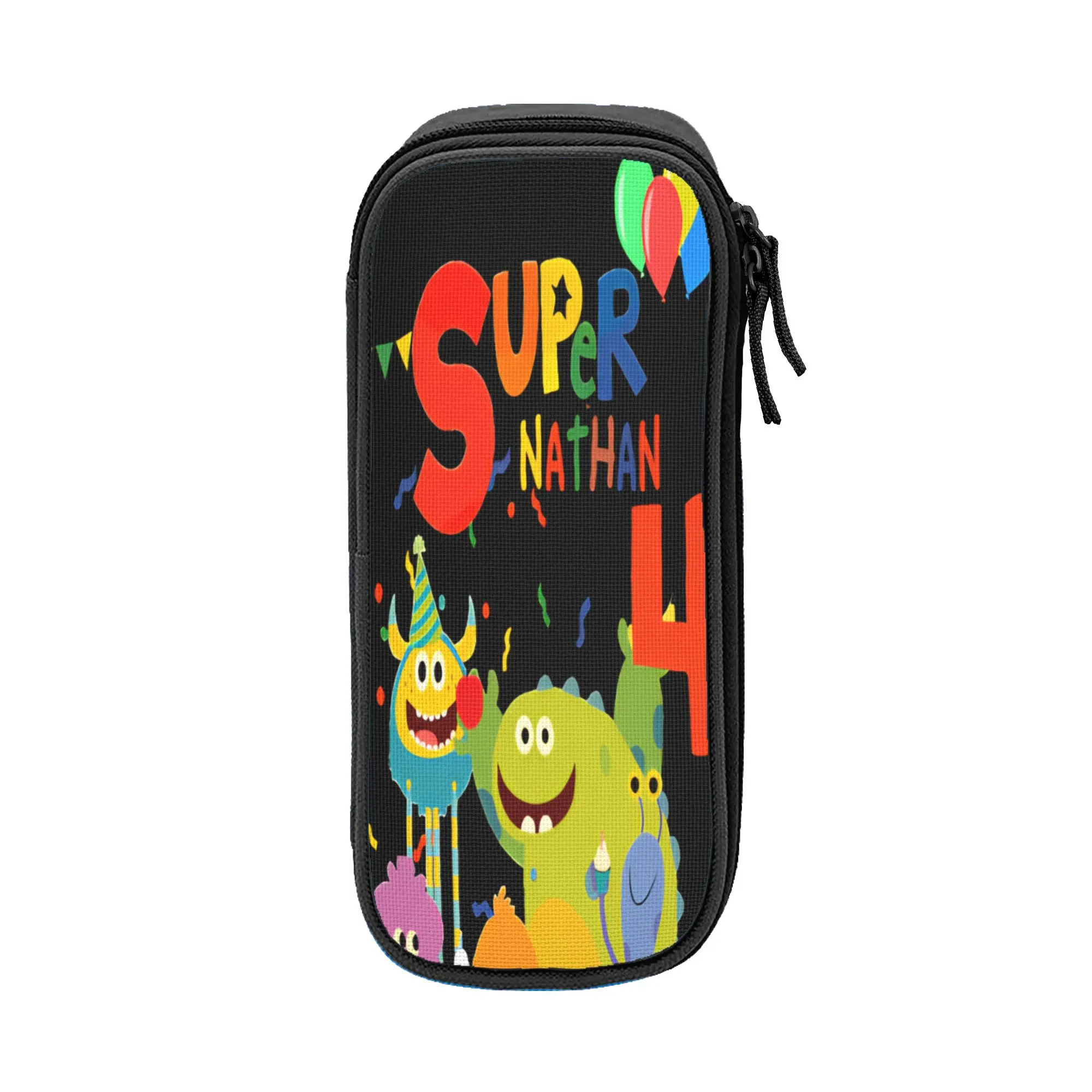 Me! Noodle & Pals  Pen Box Double Layer Large-capacity For School  Pencilcase Suprise Gift