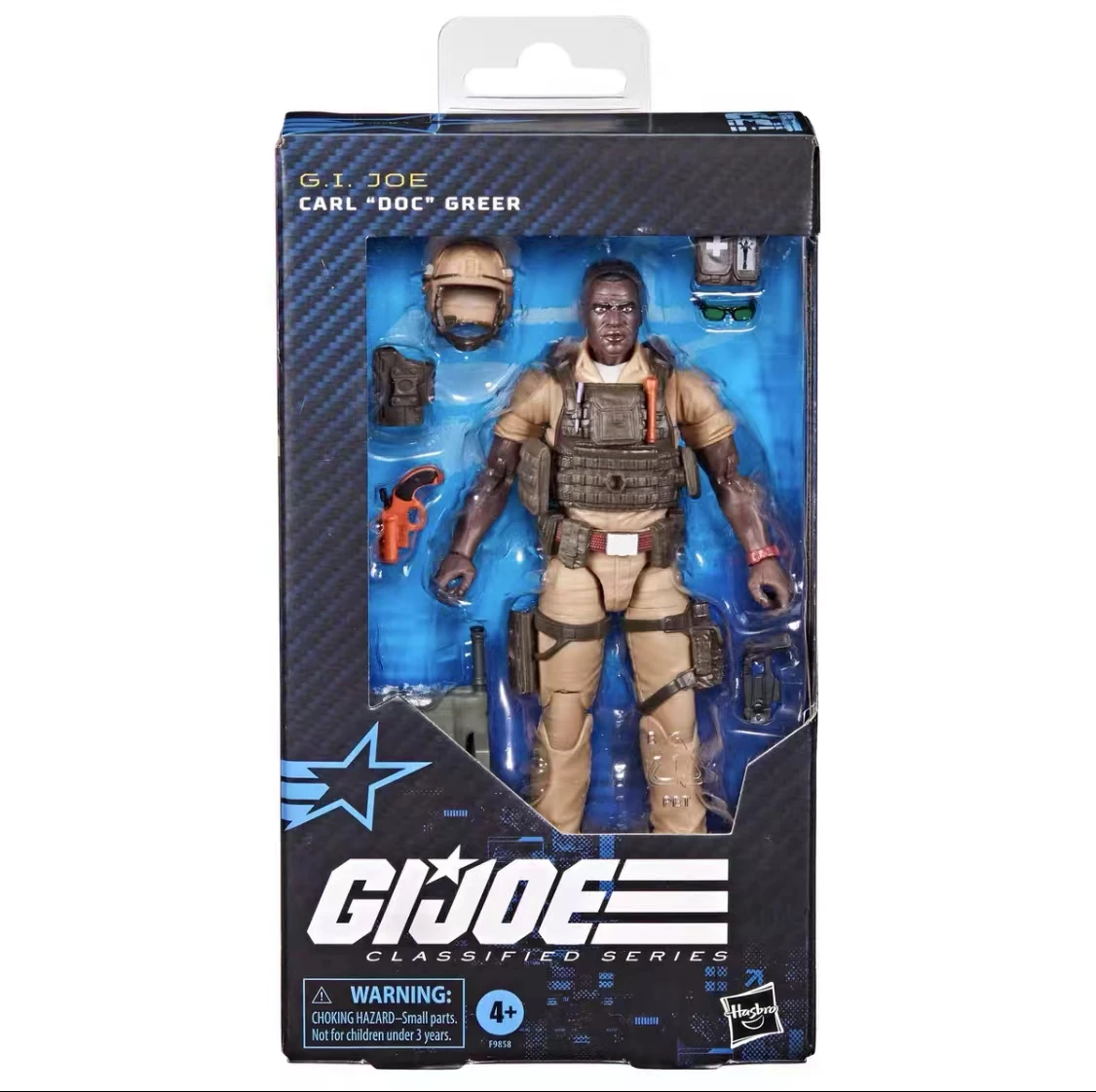 Spot G.I. Joe Stinky Skin Ninja Doctor Bridgehead 6-Inch Model Joint Movable Doll Collection Desktop Figure Birthday Present Toy