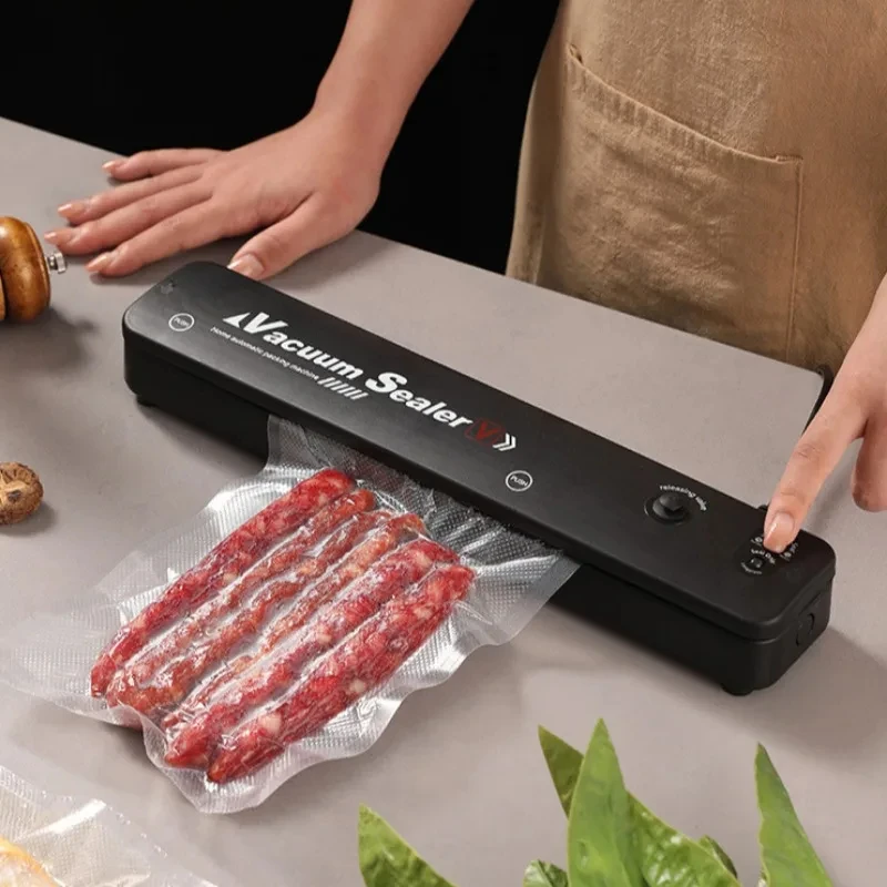 Food Vacuum Sealer Packaging Machine Automatic Packaging Machine with Free Vacuum bag Household Kitchen Food preservation