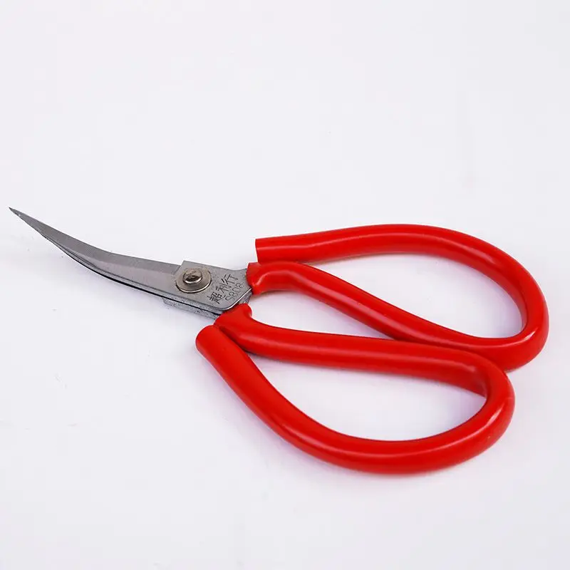 Super profit line large curved scissors rust - proof elbow scissors stainless steel scissors wear - resistant elbow scissors cur