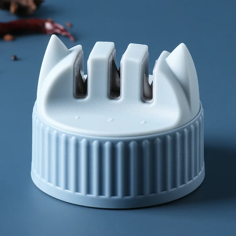 1pc Head Shape Knife Sharpener, Kitchen Non-slip Knife Sharp
