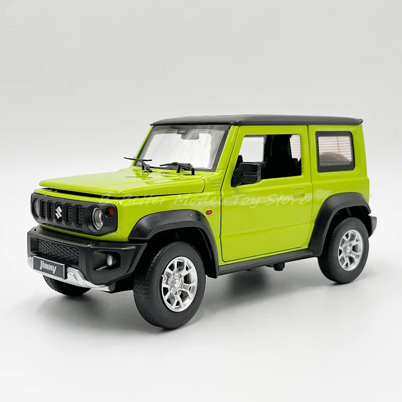 

1:18 Diecast Car Model Toy Suzuki Jimny SUV Replica With Sound & Light Decoration Collection And Children Gifts