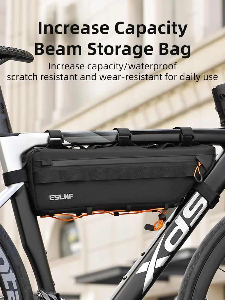 AliExpress ESLNF Bike Triangle Tube Bag Water-Resistant Cycling Frame Bag For MTB&Road Bike Crossbeam Storage Pack