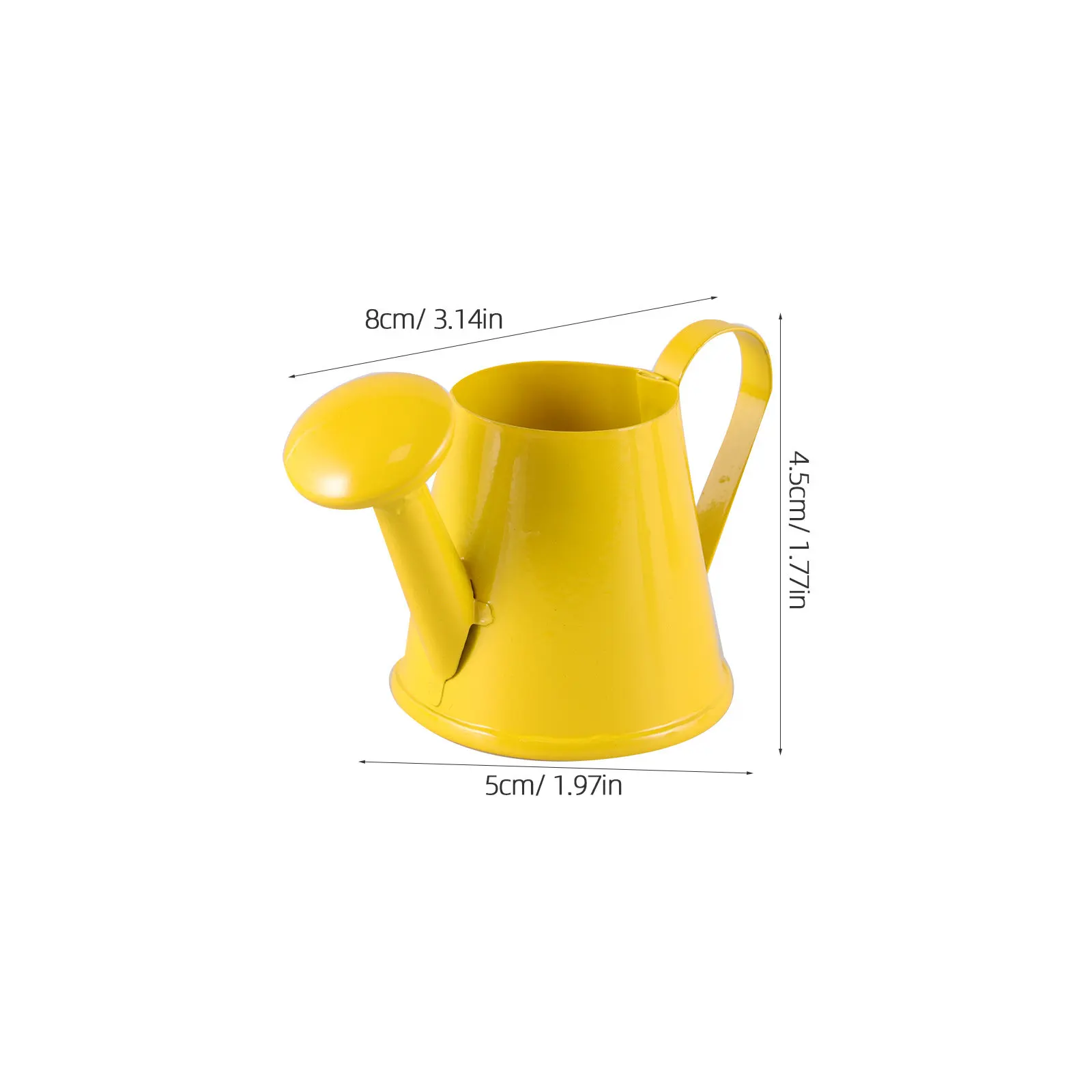 5Pcs Mini Watering Can Set Small Metal Garden Water Pot Colorful Indoor Outdoor Plants Watering Bucket for Decorative view 3