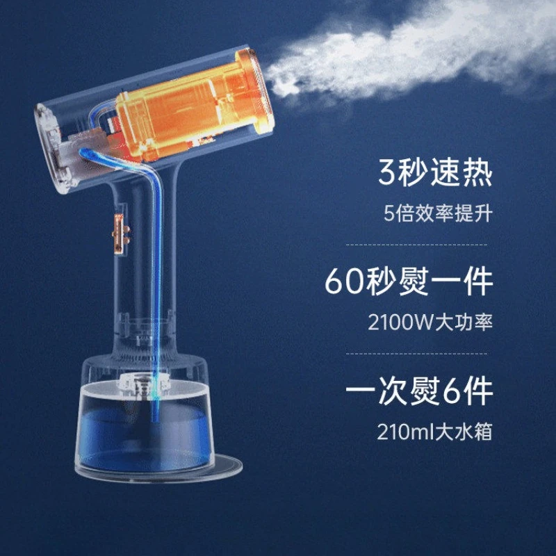 Mini Portable Handheld Steam Iron 2026 New Model Powerful Big Steam Household Garment Wrinkle Remover