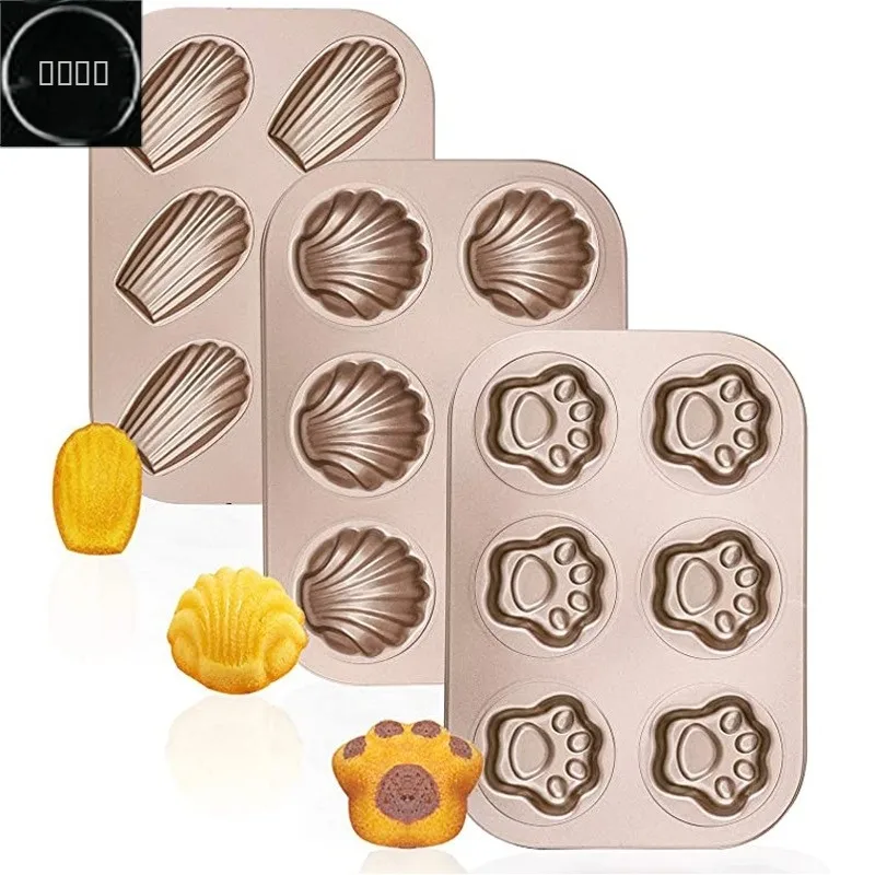 

Форма для выпечки кексов Мадлен/банановых кексов, противень для домашнего использования, для духовки, из других материалов, осень 2024