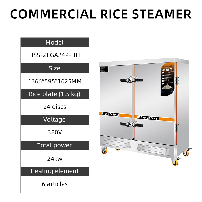 Commercial Kitchen Equipment for Bread Food Multi-Function Intelligent Stainless Steel Steaming Cabinet for School Timing