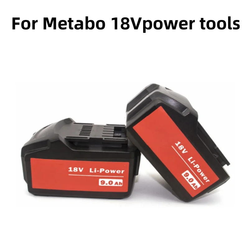 18V 9000mah Battery for Metabo Cordless Power Tool Drill Drivers Wrench Hammers for Metabo 18V Battery 9.0Ah 625592000 625591000