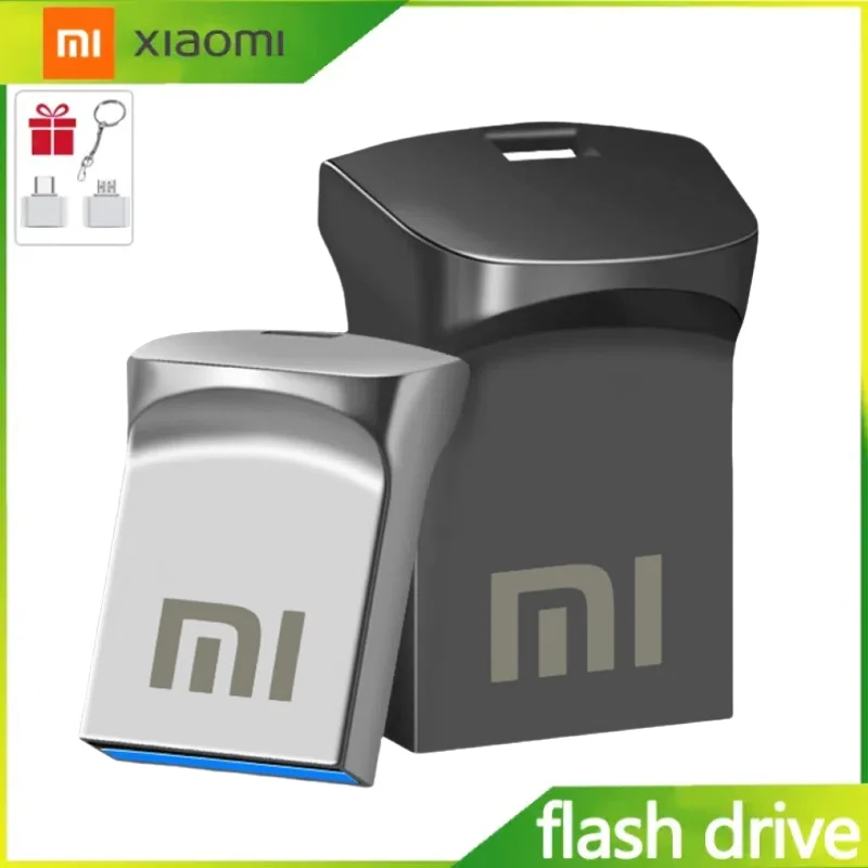 Xiaomi-Pen Drive Original, de 2 TB unidad Flash USB, gran capacidad, transferencia de alta velocidad, almacenamiento, memoria impermeable, disco U