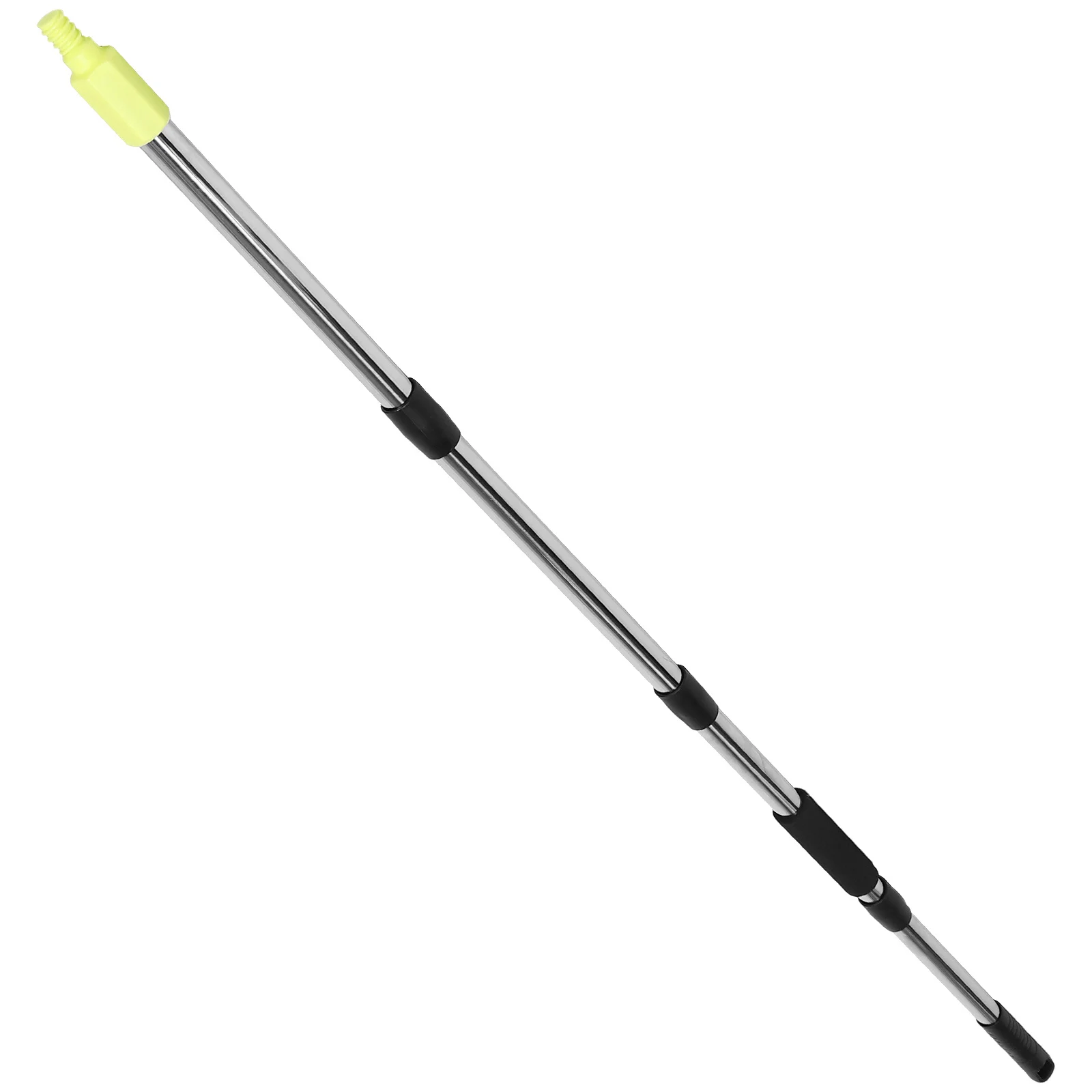 

Telescopic Paint Roller Extension Pole Stainless Steel Adjustable 25mm Wide Brush Head for Wall Ceiling Painting Long Handle