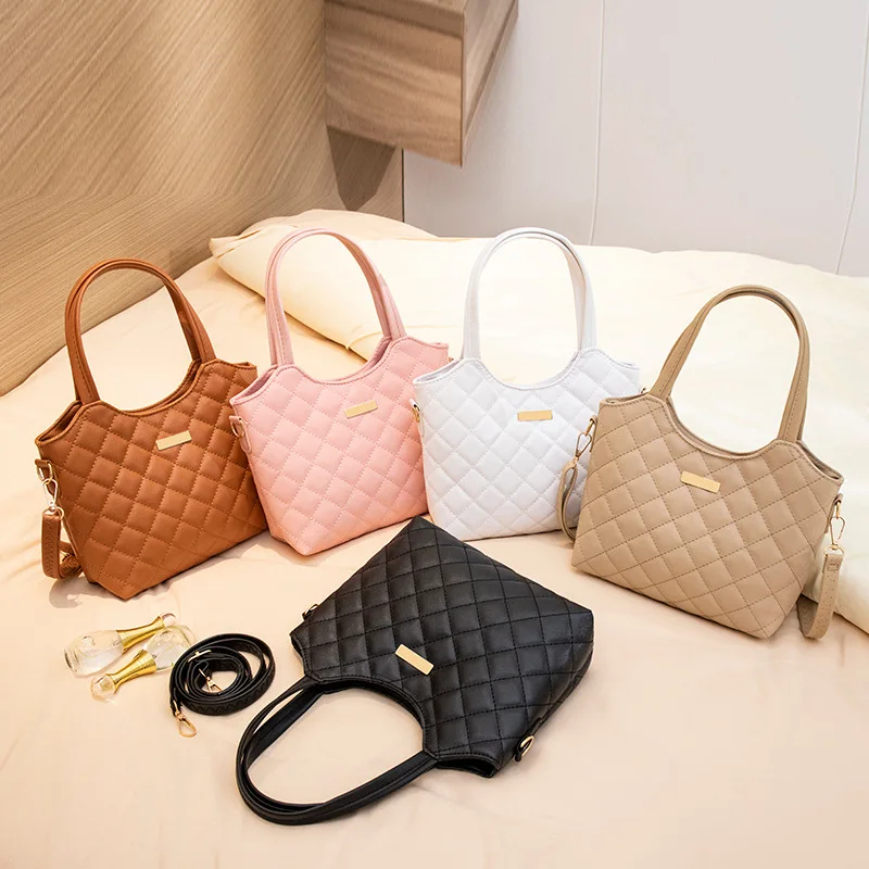 

Women's Handbags 2025 Fashion Simple Diamond Embroidered Sequins Decorative Crossbody Tote Bag Shoulder bags Purse