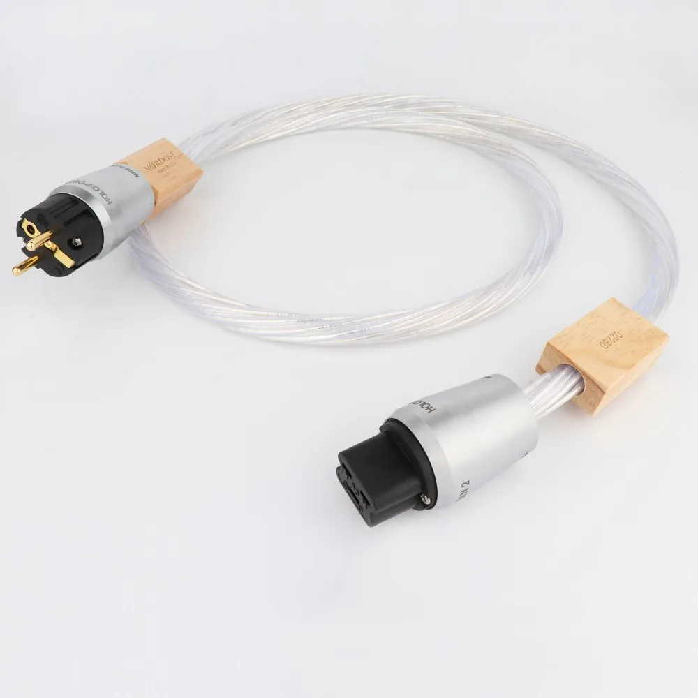 High Quality Nordost ODIN 2 Reference US/EU Power Cord Cable With C19 20A IEC Power Plug HIFI Audio Power Cable without box