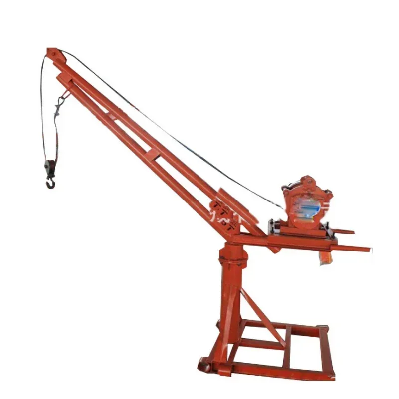 

Outdoor Mini Lifting Portable Crane/small Lift Crane For Construction