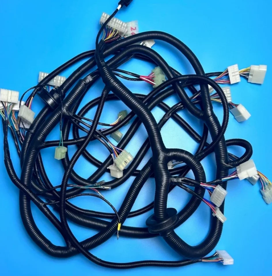 For Doosan Daewoo DEVELON Excavator DH225-9 / DH220-9E / DH370-9 Full Vehicle Wiring Harness, OEM Quality