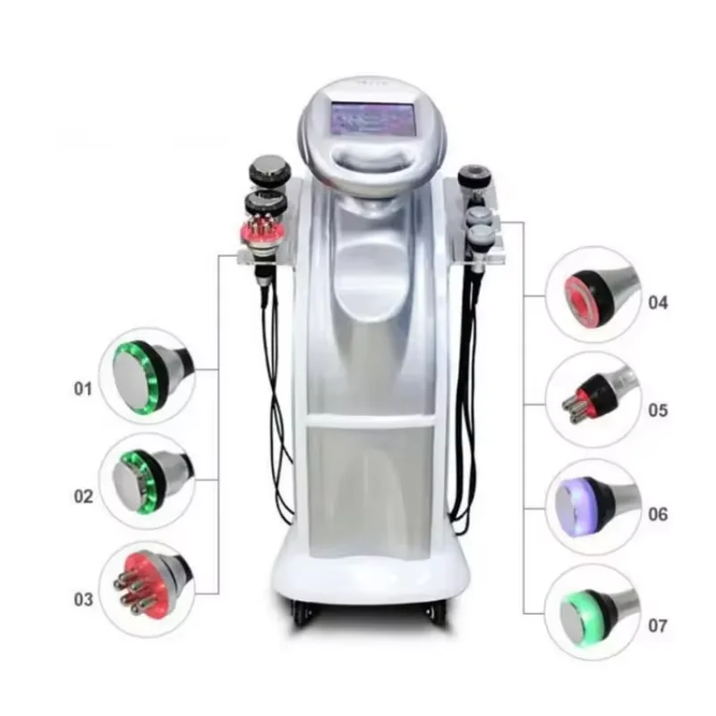 7 in 1 rf cavitation ultrasonic vacuum rf slimming machine Lifting cavitation System 40K 80k Reduce fat