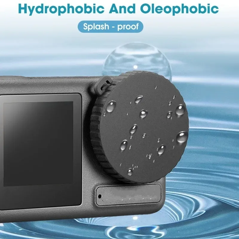 1-10PCS Lens Protective Cover for DJI Osmo Action 3 4 5 Pro Non Slip Silicone Dust-proof Camera Lens Protective Case Cap