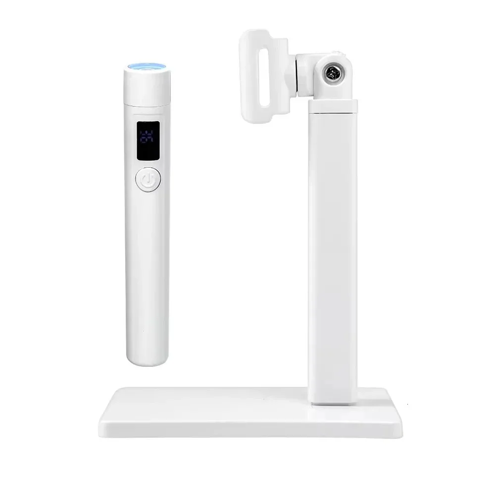 

Rechargeable Nail UV LED Lamp LCD Display Handheld Nails Art Light with Nail Dryer Stand Removable Gel Nail UV Light Desktop
