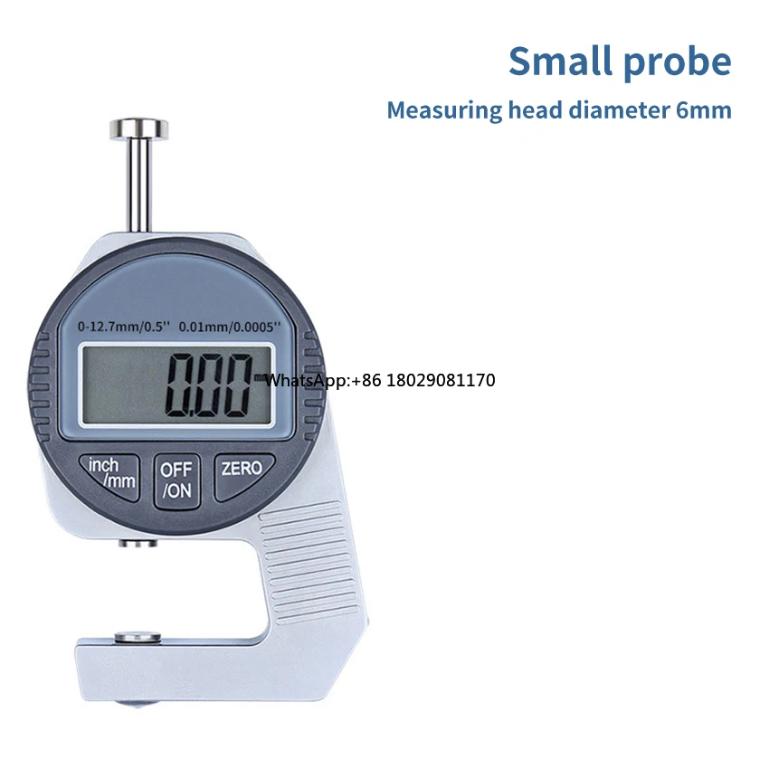 Multifunctional digital display electronic thickness gauge to measure thickness