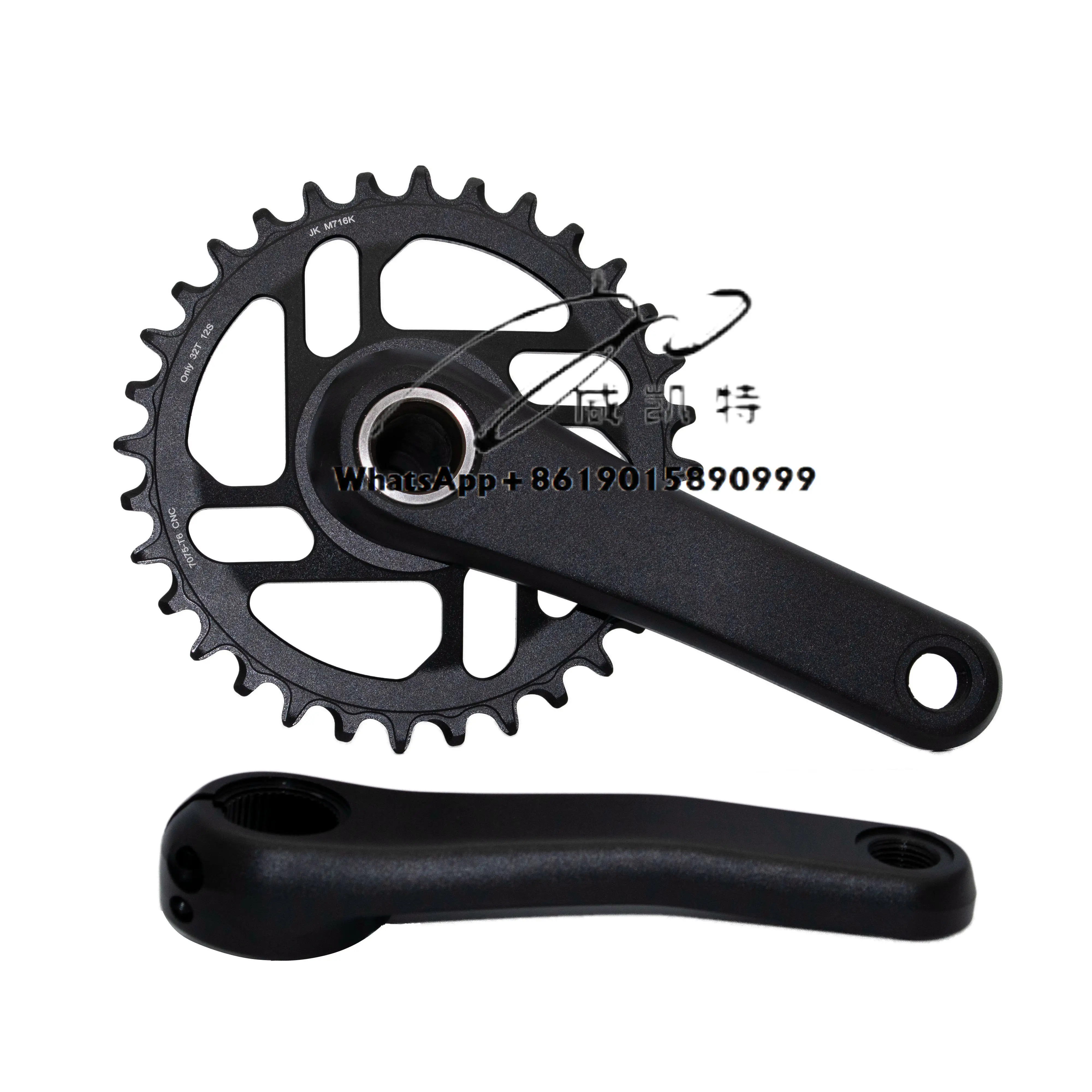 

BCD 41mm Al CNC Chainwheel 127mm Crank Direct Mount Bicycle Cranksets for Kids Bike