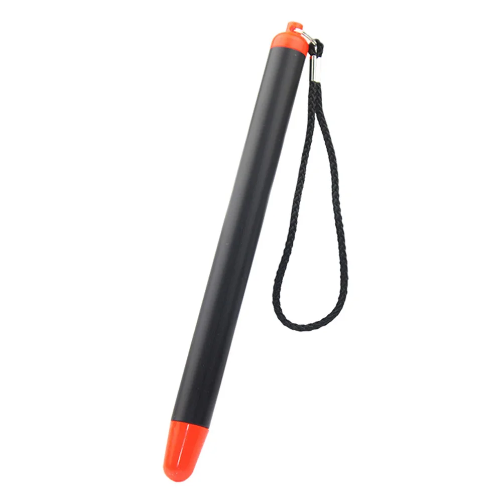 Ponteiro de ensino retrátil de aço inoxidável preto ergonômico antiderrapante para quadro branco sala de aula palestras apresentação ajuda de ensino