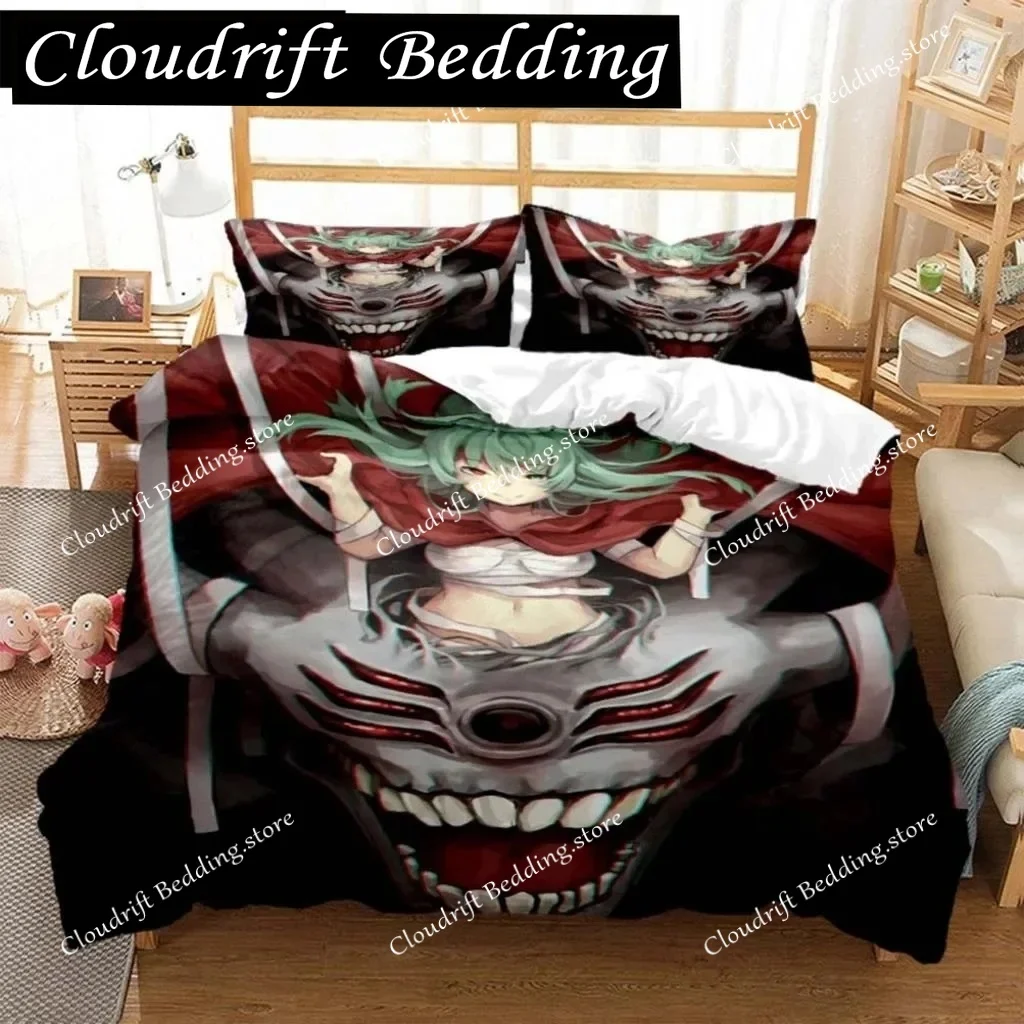Tokyo Ghoul Digital Print Polyester Bedding Sets Covers Boys Duvet Cover Set For Teens Bedding Set King Size