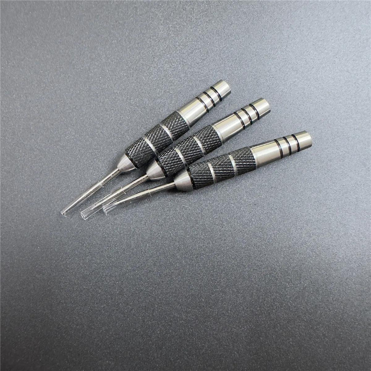 3pcs/set Of High Quality Stainless Iron Dart Needle 4.5mm/0.18in Screw Interface Sports Entertainment Dart Accessories Steel Tip