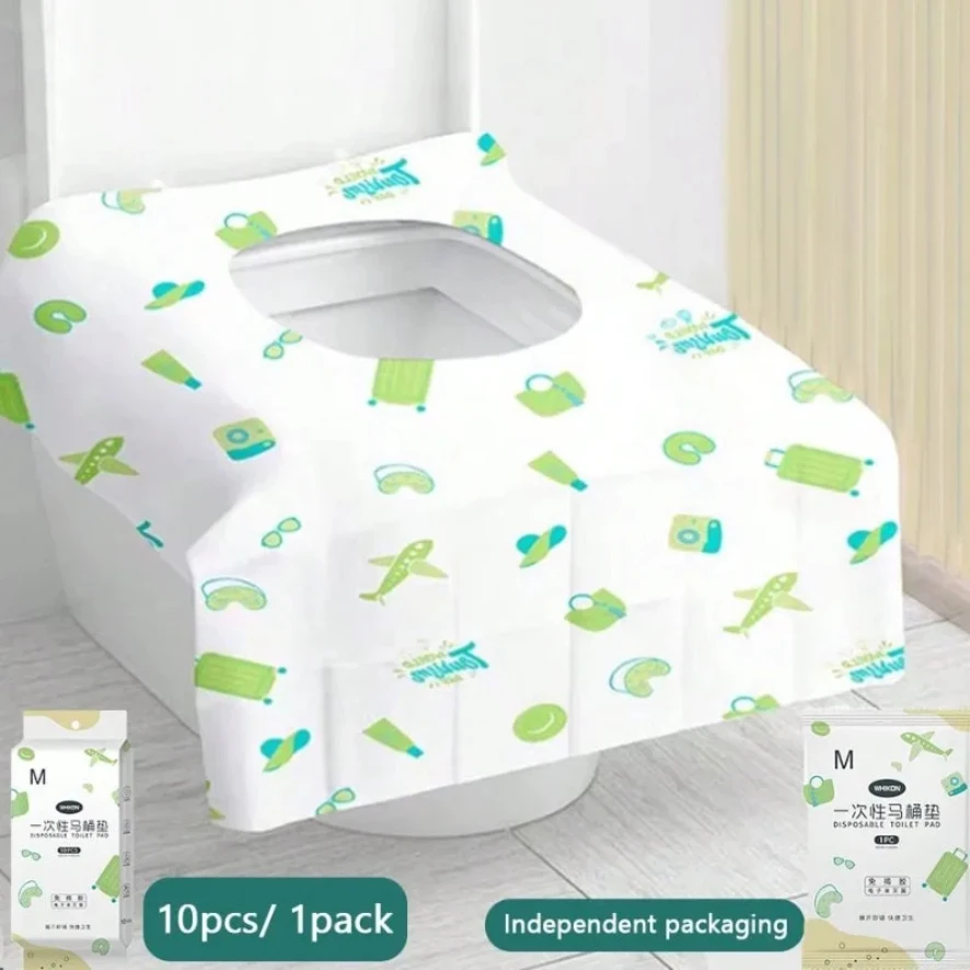 

Disposable Toilet Seat Covers With Waterproofing Portable Travel Packaging Suitable For Bathroom Decor Summer Wholesale 2025 NEW