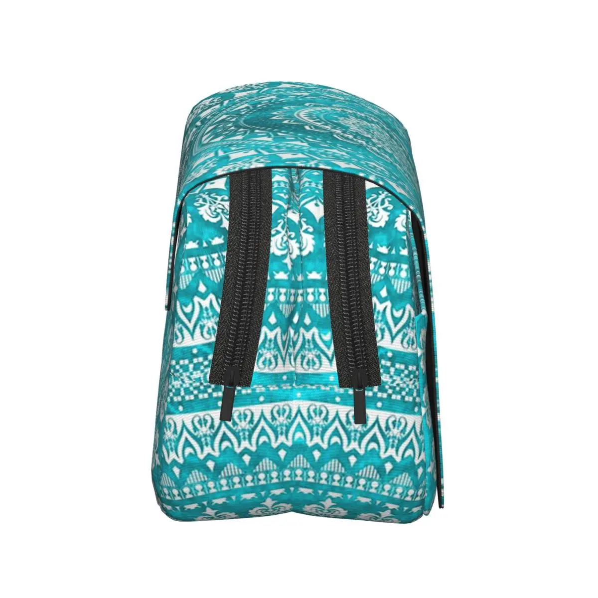 Mandala Turquoise Pencil Cases Pen Holder Hard Shell Leather Big Capacity Pen Box Pencil Bag for Students Gifts