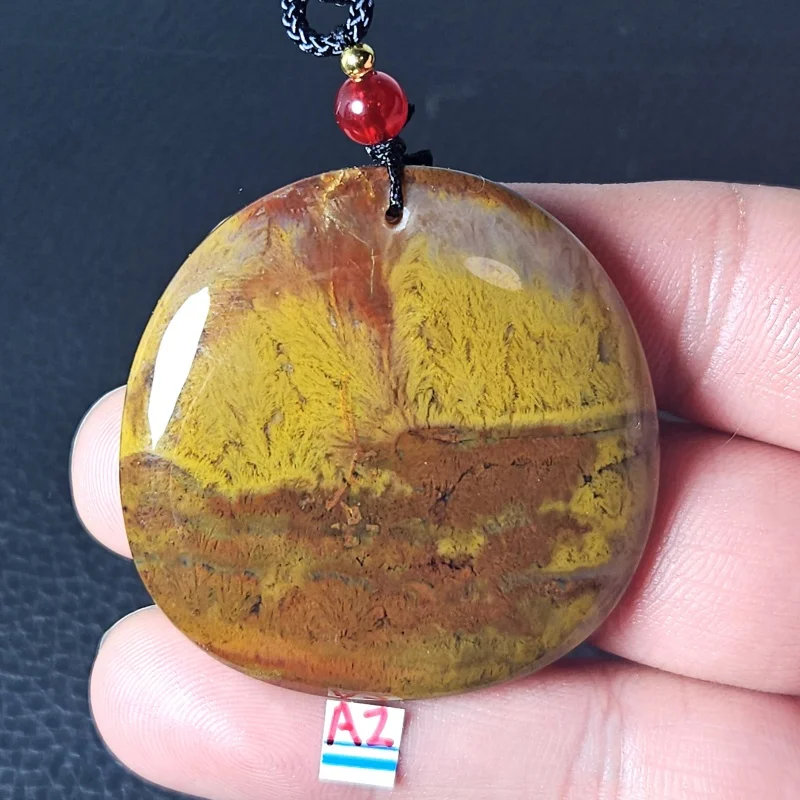 

Natural stone water plant agate necklace Reiki Healing home decoration holiday gift