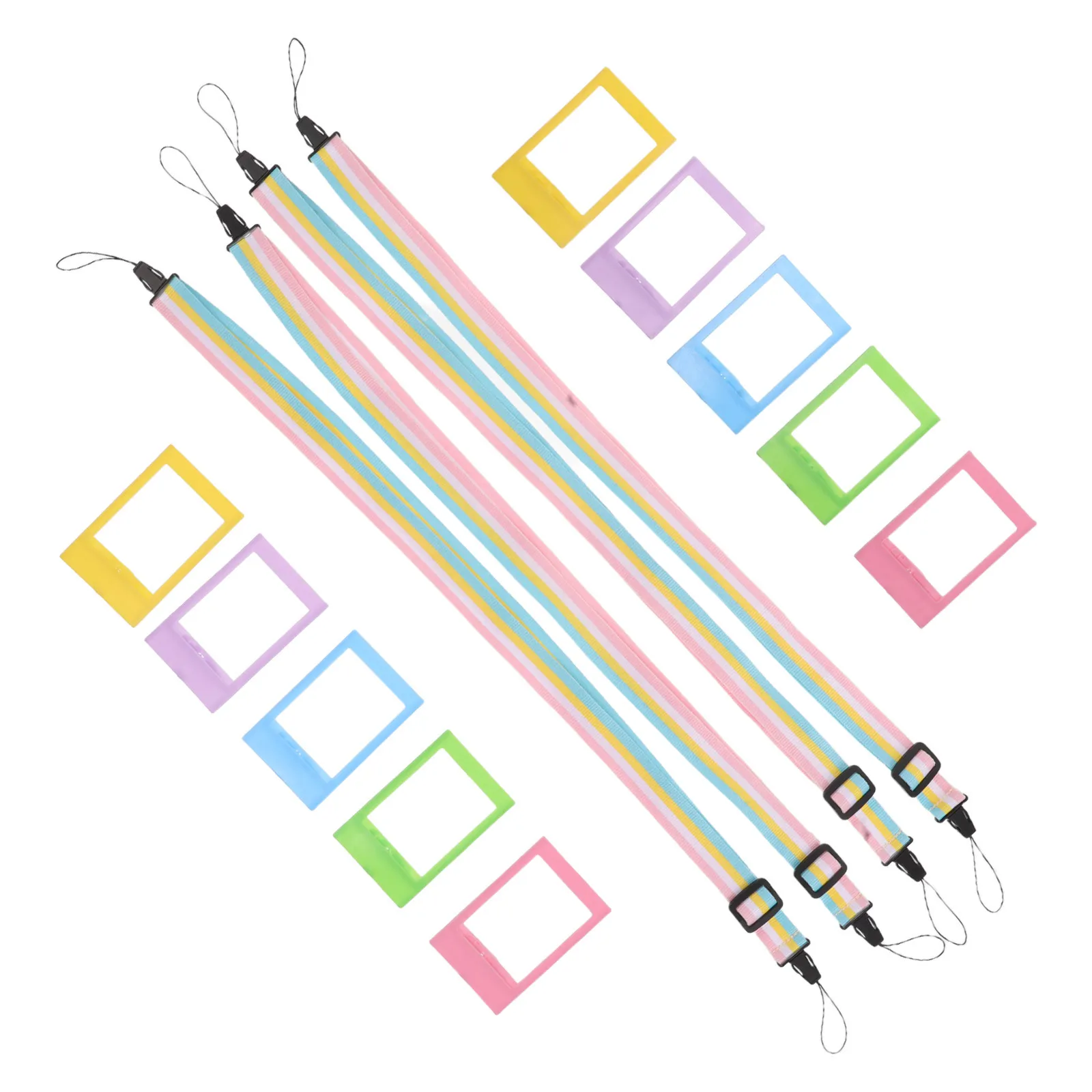 

1 Set Camera Strap With Photo Frame Lightweight Durable Anti-Slip Adjustable Crossbody Neck Shoulder Strap For Women Men Travel