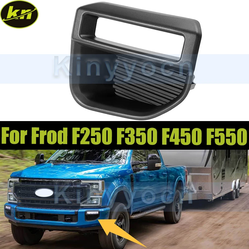 

Front Bumper Fog Lamp Bezel Cover Grille For Frod F250 F350 F450 F550 2020 2021 2022 Fog Lamp Cover Bezel Replacement