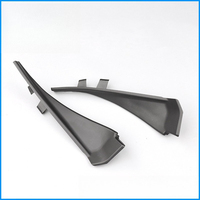 News 2PCS 66894-4CL0A 66895-4CL0A for Nissan T32 Rogue Car Front Windshield Wrap Corner Trim Wiper Side Trim Cover Lid Plate