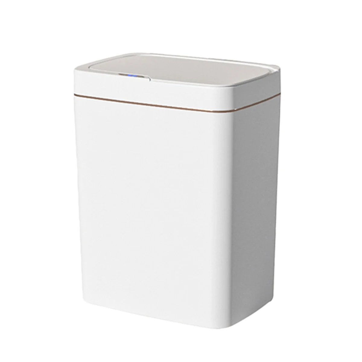 15L Auto Motion Sensor Rubbish Can Automatic Trash Bin Waterproof Quiet Wastebasket Rechargeable for Kitchen Bathroom A