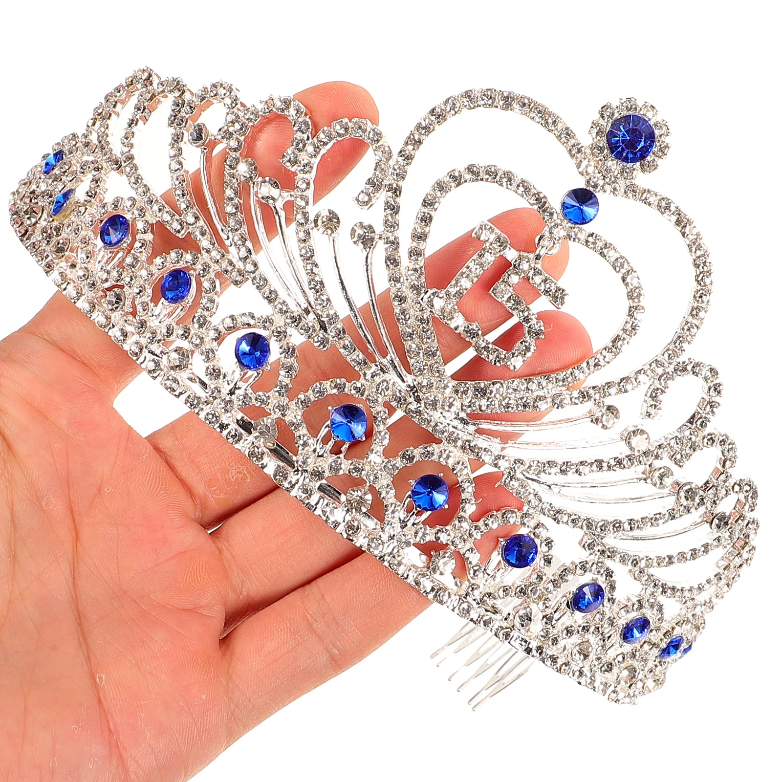 

Headband Birthday Tiara Set Navy Pageant Quinceanera Girls 15 Tiaras Crowns Crown Hairstyling 15 Birthday Crown Tool