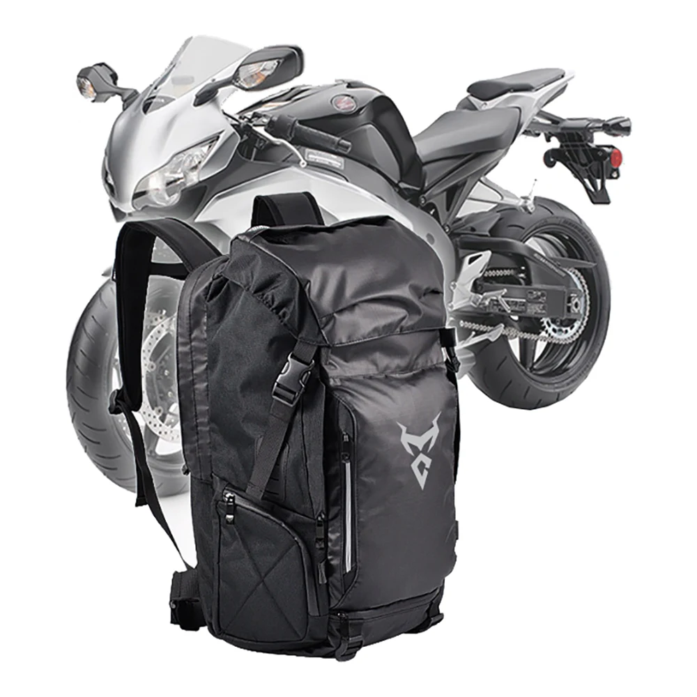 

Backpack for Motorcyclists Breathable Motorcycle Bag Anti-Slip Motorcycle Supplies Large Capacity Waterproof Bag Anti-Fall