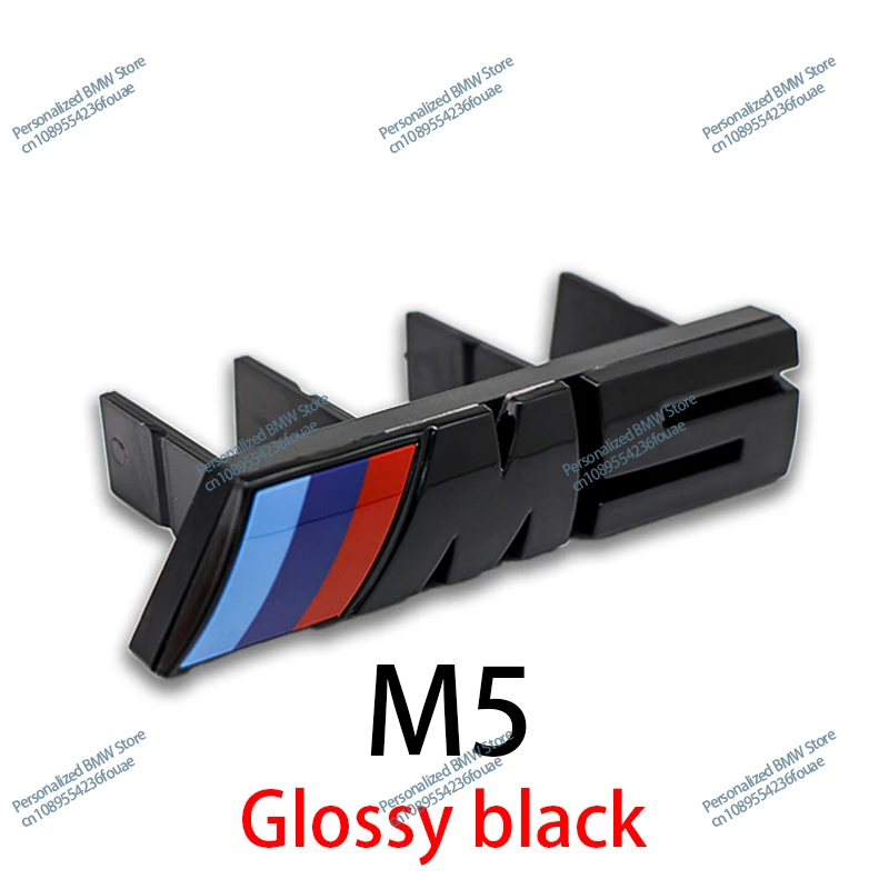 3D Car Front Grille Badge Emblem Buckle For BMW M Logo M2 M3 M4 M5 M6 F48 G01 E84 E83 F39 F10 F30 Car Styling Accessories